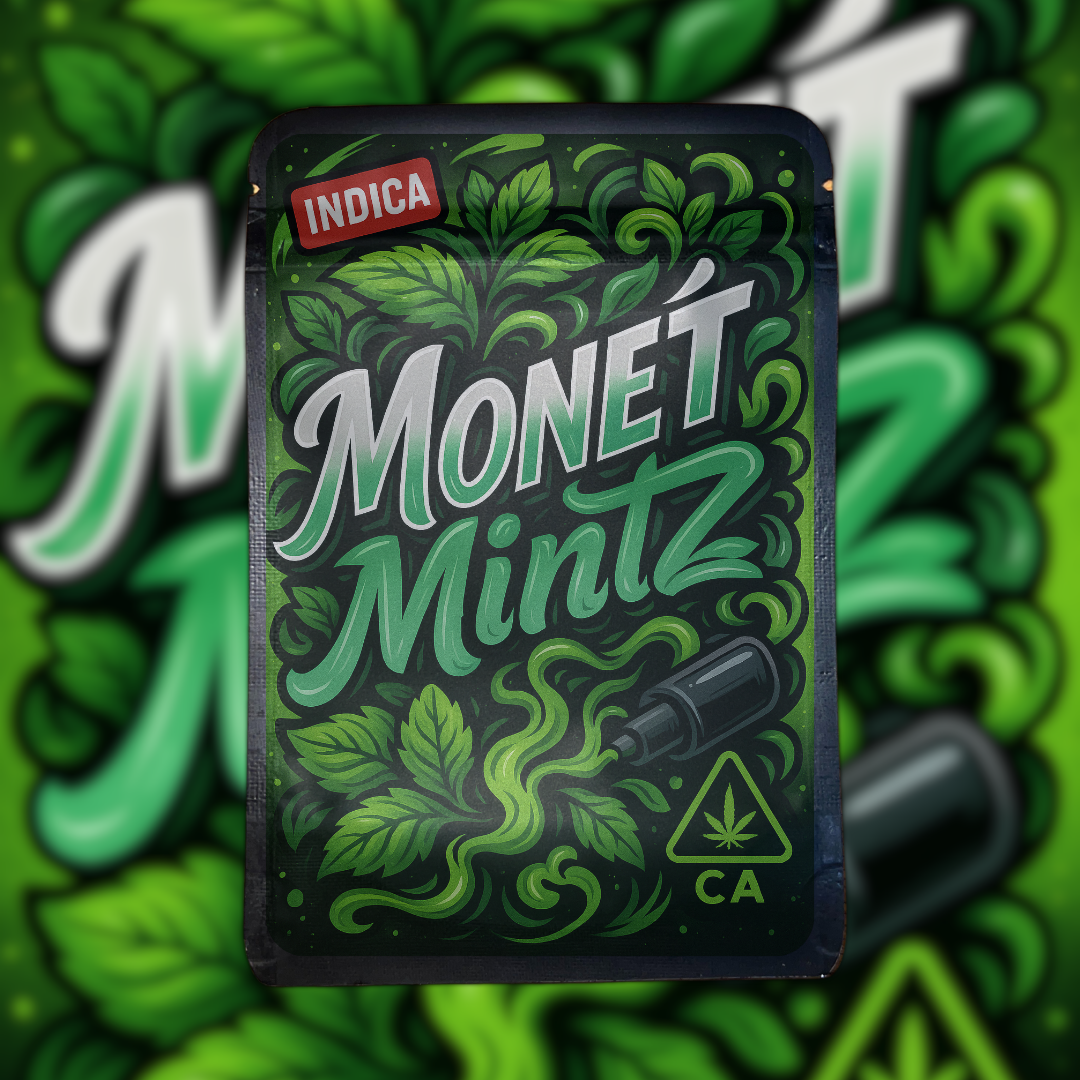 7g MONET MINTZ UV STAND UP MYLAR BAG